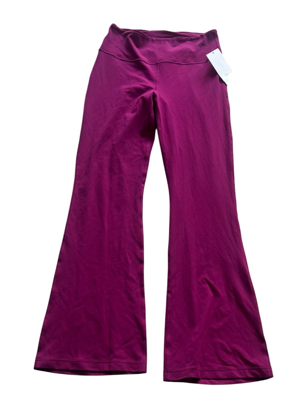 NWT Lululemon Groove Super-High-Rise Flared Pant Nulu Magenta Purple Size 12 - Picture 5 of 12